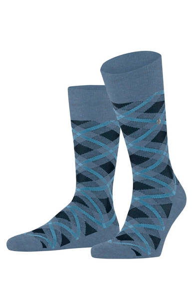 Носки мужские синие Tartan Burlington 21084 купить в интернет-магазине Bestelle фото 1