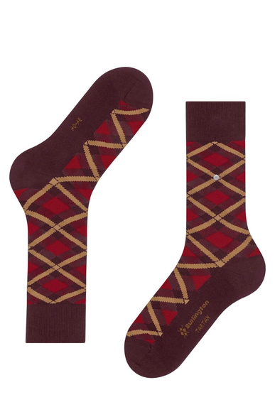 Носки мужские красные Tartan Burlington 21084 купить в интернет-магазине Bestelle фото 3