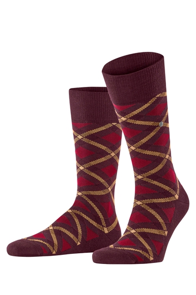 Носки мужские красные Tartan Burlington 21084 купить в интернет-магазине Bestelle фото 1