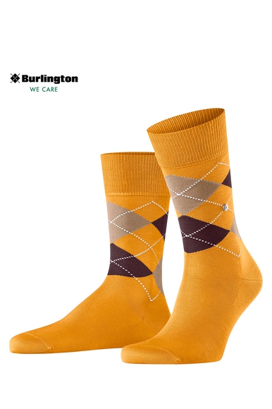 Носки мужские жёлтые Manchester Burlington 21088 купить в интернет-магазине Bestelle фото 1