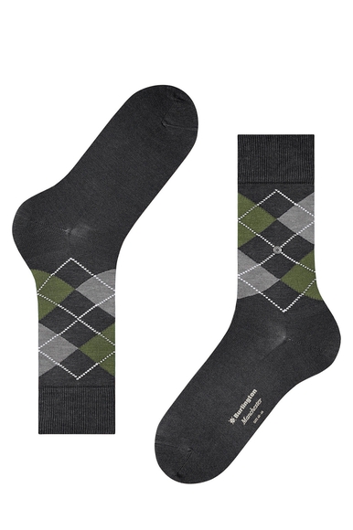 Носки мужские серые Manchester Burlington 21088 купить в интернет-магазине Bestelle фото 4