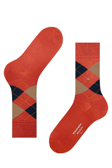 Носки мужские оранжевые Manchester Burlington 21088 купить в интернет-магазине Bestelle фото 4