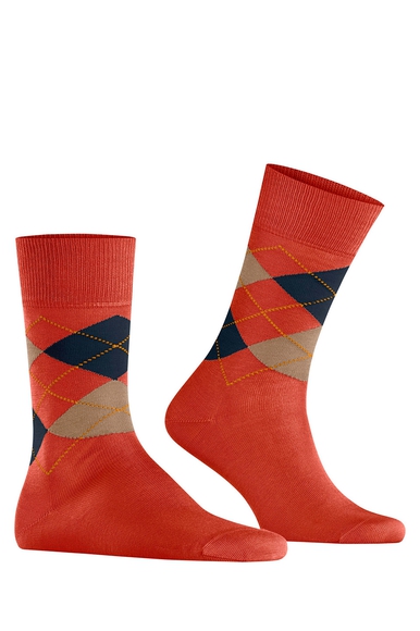 Носки мужские оранжевые Manchester Burlington 21088 купить в интернет-магазине Bestelle фото 3