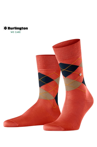 Носки мужские оранжевые Manchester Burlington 21088 купить в интернет-магазине Bestelle фото 1
