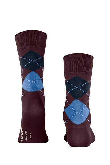 Носки мужские бордовые Manchester Burlington 21088 купить в интернет-магазине Bestelle фото 2