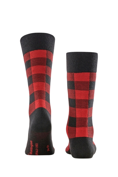Носки мужские чёрные Buffalo Check Burlington 21206 купить в интернет-магазине Bestelle фото 2