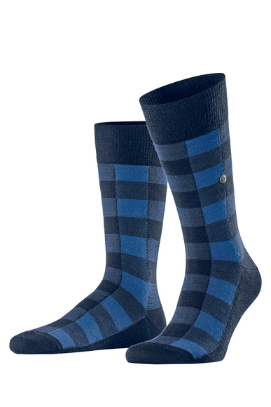 Носки мужские синие Buffalo Check Burlington 21206 купить в интернет-магазине Bestelle фото 1