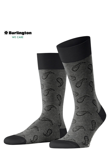 Носки мужские чёрные Paisley Burlington 21207 купить в интернет-магазине Bestelle фото 1