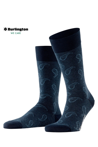 Носки мужские синие Paisley Burlington 21207 купить в интернет-магазине Bestelle фото 1