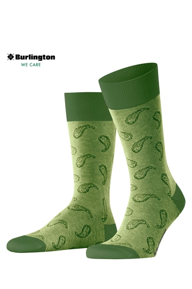 Носки мужские зелёные Paisley Burlington 21207 купить в интернет-магазине Bestelle фото 1