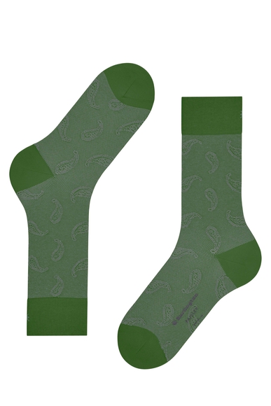 Носки мужские зелёные Paisley Burlington 21207 купить в интернет-магазине Bestelle фото 4