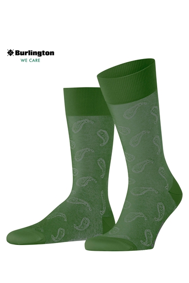 Носки мужские зелёные Paisley Burlington 21207 купить в интернет-магазине Bestelle фото 1