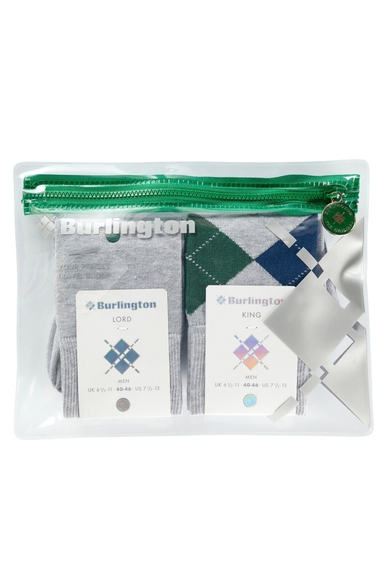 Набор мужских носков Travel Pouch 2 пары Burlington 21404 купить в интернет-магазине Bestelle фото 4