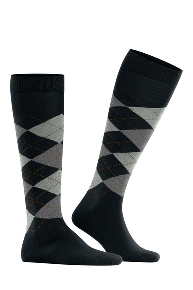 Гольфы мужские чёрные Edinburgh Burlington 21725 купить в интернет-магазине Bestelle фото 3