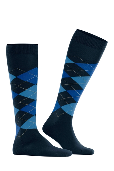 Гольфы мужские синие Edinburgh Burlington 21725 купить в интернет-магазине Bestelle фото 3