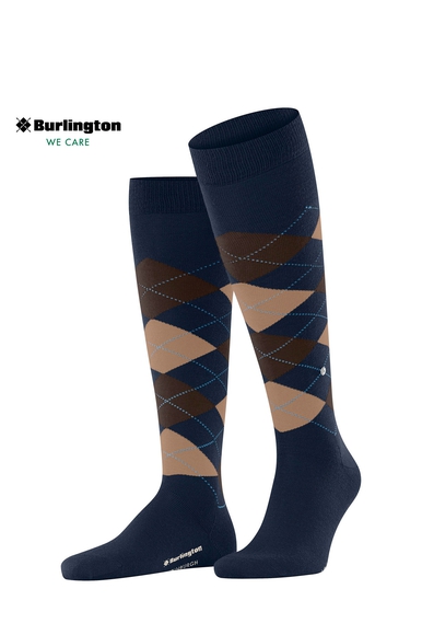 Гольфы мужские синие Edinburgh Burlington 21725 купить в интернет-магазине Bestelle фото 1