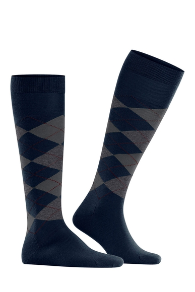 Гольфы мужские синие Edinburgh Burlington 21725 купить в интернет-магазине Bestelle фото 3