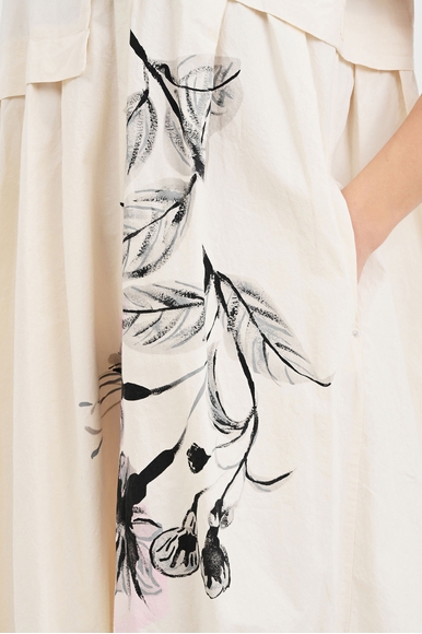  Женское ванильное платье с принтом  High 72154905E16 купить в интернет-магазине Bestelle фото 4
