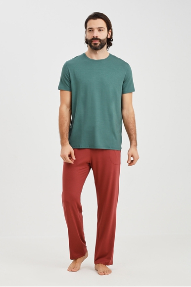 Мужская зеленая футболка Derek Rose 3048-BASE купить в интернет-магазине Bestelle фото 3