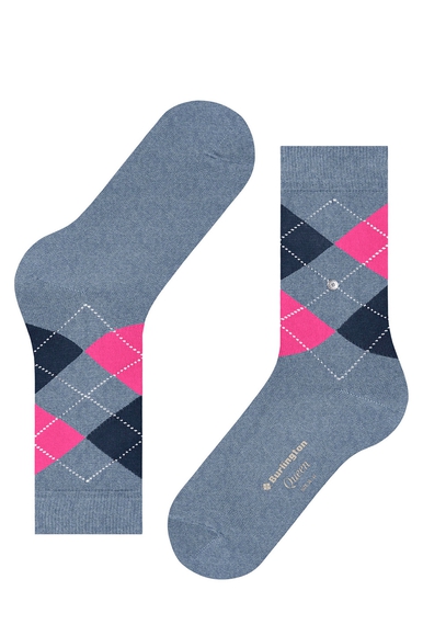 Носки женские синие Queen Burlington 22004 купить в интернет-магазине Bestelle фото 4