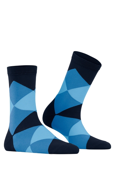 Носки женские синие Bonnie Burlington 22093 купить в интернет-магазине Bestelle фото 3