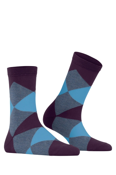 Носки женские фиолетовые Bonnie Burlington 22093 купить в интернет-магазине Bestelle фото 3