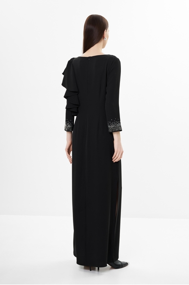 Длинное платье с воланами  Daniela Drei 2260 купить в интернет-магазине Bestelle фото 2