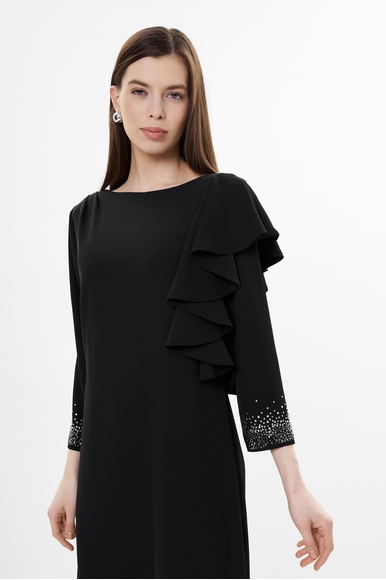 Длинное платье с воланами  Daniela Drei 2260 купить в интернет-магазине Bestelle фото 3