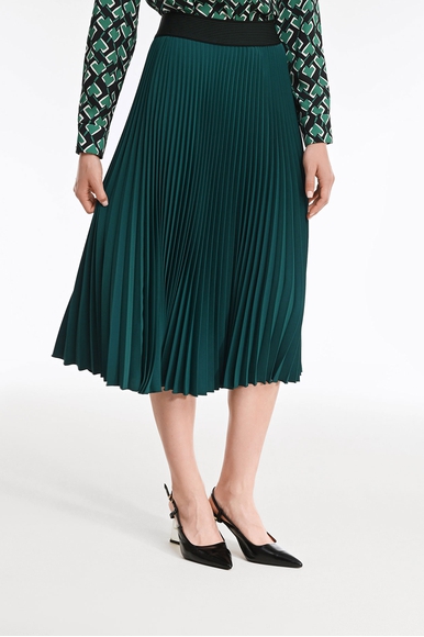 Зеленая плиссированная юбка Caterina Leman SA4118-158 купить в интернет-магазине Bestelle фото 2