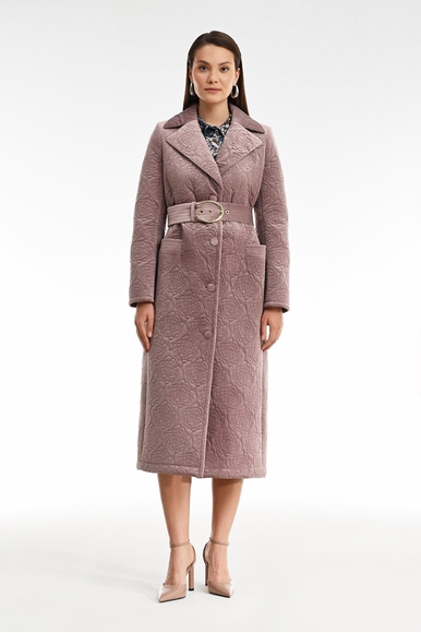 Женское розовое пальто Caterina Leman PL6597-201A купить в интернет-магазине Bestelle фото 1
