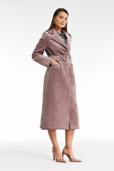 Женское розовое пальто Caterina Leman PL6597-201A купить в интернет-магазине Bestelle фото 2