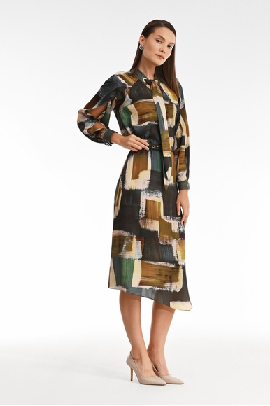 Платье миди с длинными рукавами Caterina Leman SU6399-171 купить в интернет-магазине Bestelle фото 2