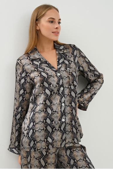 Женская шелковая пижама с брюками Oryades 010523 купить в интернет-магазине Bestelle фото 2
