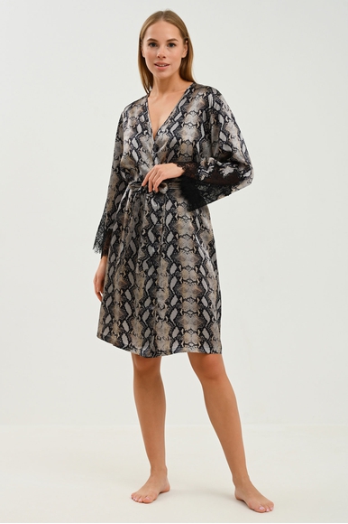 Женский шелковый халат Oryades 14S0523 купить в интернет-магазине Bestelle фото 1