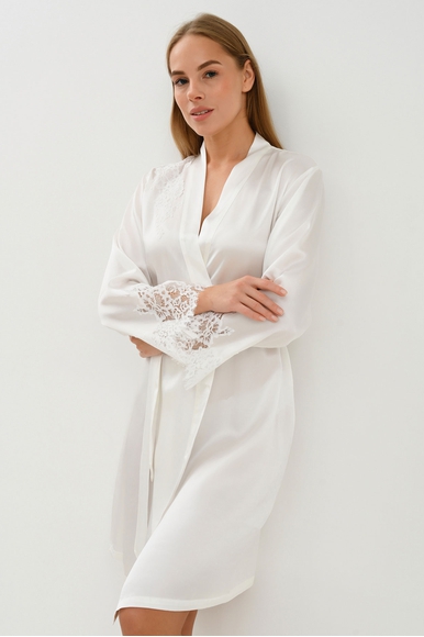 Женский шелковый халат Oryades 14S0323 купить в интернет-магазине Bestelle фото 3
