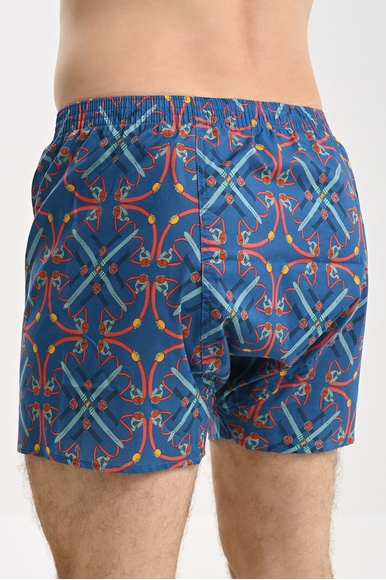  Мужские хлопковые трусы-шорты  Derek Rose 6000-LEDB купить в интернет-магазине Bestelle фото 2