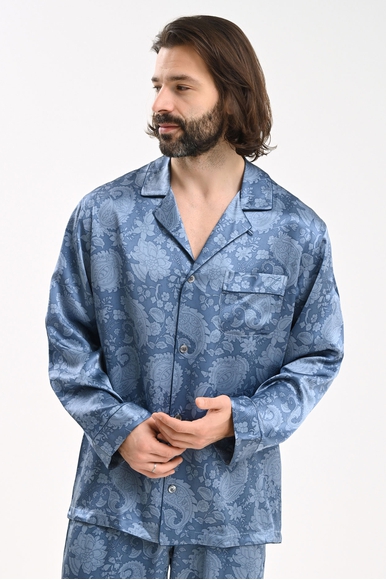  Мужская шелковая пижама с брюками  Zimmerli 6000-75130 купить в интернет-магазине Bestelle фото 2