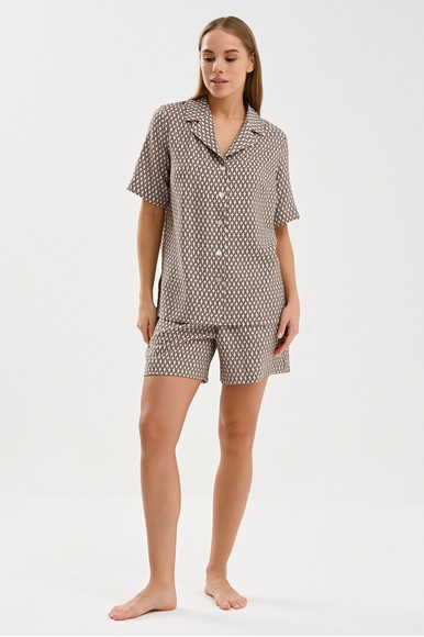  Женский домашний топ-рубашка  Petit Pas 101055 купить в интернет-магазине Bestelle фото 3