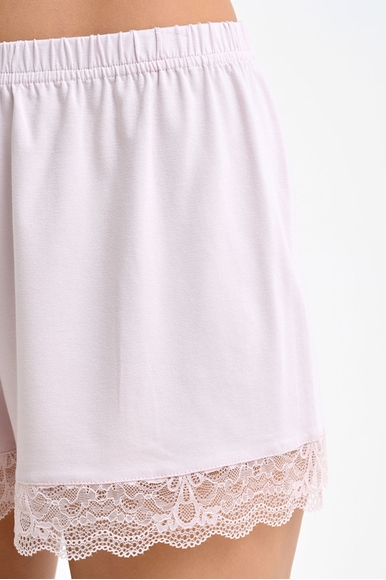 Женские домашние короткие шорты с кружевом Petit Pas 101043 купить в интернет-магазине Bestelle фото 4