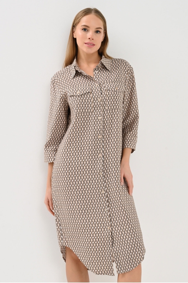  Женское домашнее платье миди  Petit Pas 101053 купить в интернет-магазине Bestelle фото 3