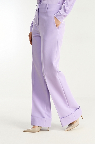 Женские классические фиолетовые брюки Caterina Leman SE6890-77 купить в интернет-магазине Bestelle фото 2