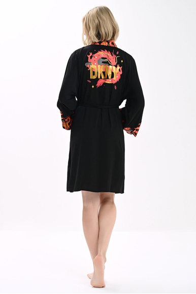 Женский короткий халат DKNY YI2122689 купить в интернет-магазине Bestelle фото 2
