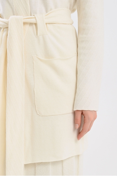 Женский кремовый кардиган  Giorgio Grati 049CD03 0023 купить в интернет-магазине Bestelle фото 4