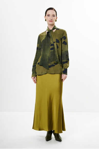 Блузка с длинным рукавом и принтом  Diana Gallesi 2434R002984N купить в интернет-магазине Bestelle фото 4