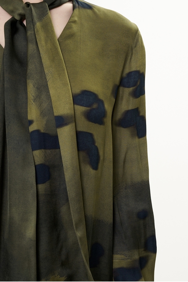 Блузка с длинным рукавом и принтом  Diana Gallesi 2434R002984N купить в интернет-магазине Bestelle фото 5