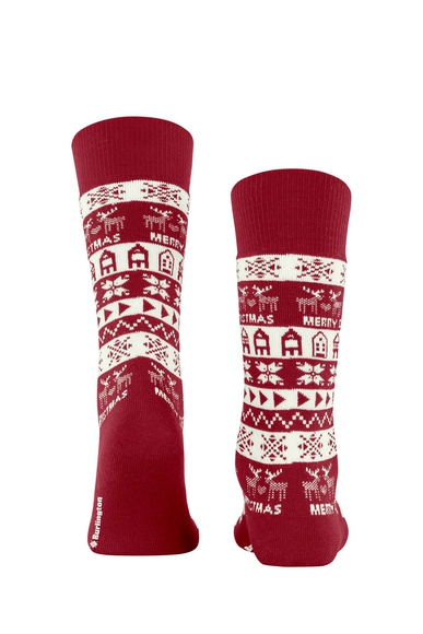 Носки мужские красные Country Christmas Burlington 24739 купить в интернет-магазине Bestelle фото 2