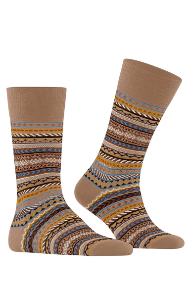 Носки мужские коричневые с шерстью  Burlington 24748 купить в интернет-магазине Bestelle фото 3