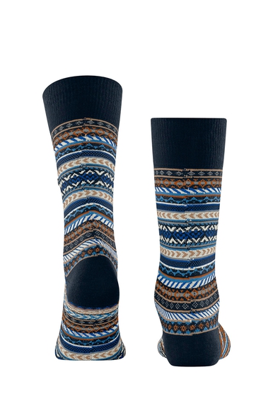 Носки мужские синие Fair Isle Burlington 24748 купить в интернет-магазине Bestelle фото 2