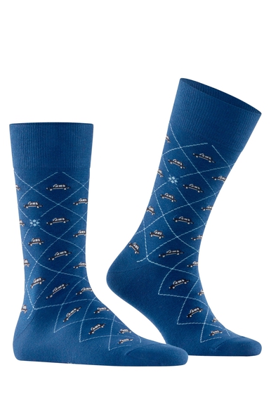 Носки мужские синие Black Cab Burlington 24756 купить в интернет-магазине Bestelle фото 3