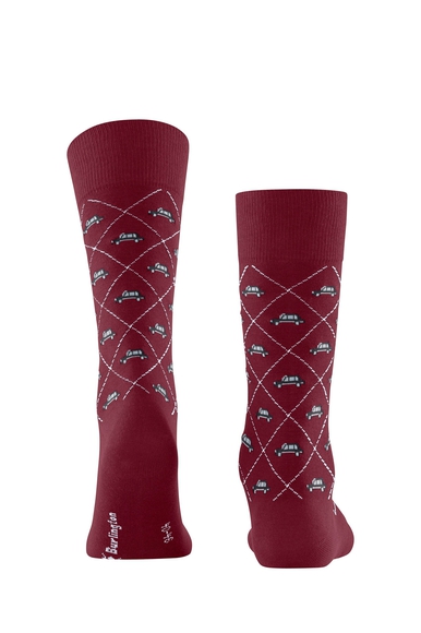 Носки мужские бордовые Black Cab Burlington 24756 купить в интернет-магазине Bestelle фото 2